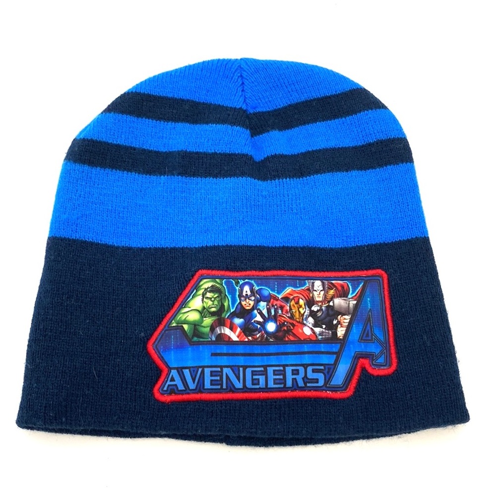 Marvel Youth Blue Winter Beanie